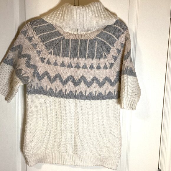 Old Navy Women's Short Sleeve Knit Cardigan Size M Shawl Neck Sweater - Picture 4 of 8